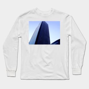 Looking up at a Glass Tower Long Sleeve T-Shirt